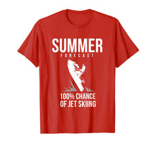 Load image into Gallery viewer, Jet ski funny shirt - Summer Forecast Men Women T-shirt