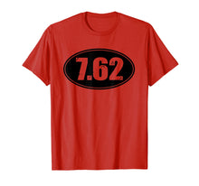 Load image into Gallery viewer, Mens 7.62 SKS AK47 Rifle Ammo Gun Bullet Size Dbl Sided Shirt