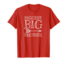 Load image into Gallery viewer, Biggest Big Brother T-Shirt with Arrow for Older Brother