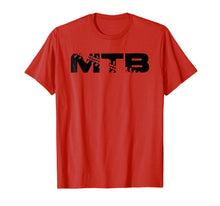 Load image into Gallery viewer, MTB T-shirt for Cycling, Downhill and Mountain Bike Fans