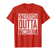 Load image into Gallery viewer, Straight Outta Timeout Funny Gift T Shirt Men, Women, Kids