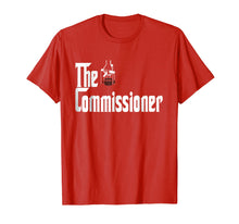 Load image into Gallery viewer, Fantasy Football Commissioner Draft Party commish FFL Tshirt