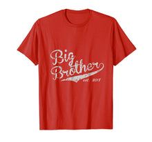 Load image into Gallery viewer, Big Brother Est. 2018 Vintage Style Tee - Adult & Youth Size