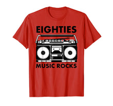 Load image into Gallery viewer, Eighties Music Rocks t-shirt