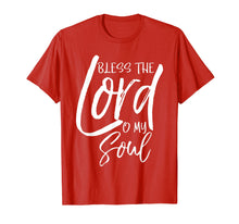 Load image into Gallery viewer, Bless the Lord O My Soul Shirt Vintage Christian T-Shirt