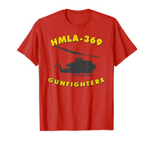 Load image into Gallery viewer, HMLA-369 Gunfighters Helicopter Attack Squadron AH-1W Tee
