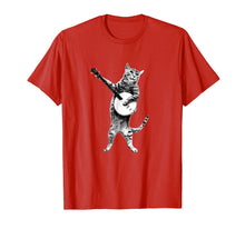 Load image into Gallery viewer, Funny Cat T-Shirt Cat Playing Banjo- Banjo Cat Tee Shirt