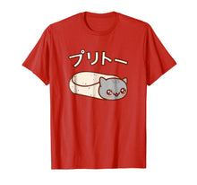 Load image into Gallery viewer, Kawaii T-Shirt: PURRITO Cat Japanese Version