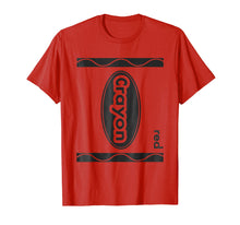 Load image into Gallery viewer, Red Crayon Box Halloween Costume T-Shirt