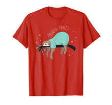 Load image into Gallery viewer, Sloth Pajama Party | Cute Sloth Lover T-Shirt & Gift