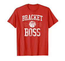 Load image into Gallery viewer, College Basketball Bracket Boss Hoops Master Gift Tshirt