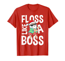 Load image into Gallery viewer, Floss Like A Boss Santa Flossing Summer Vacation 2019 Shirt