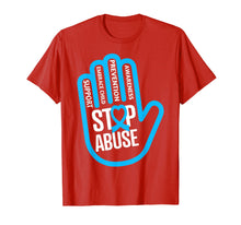 Load image into Gallery viewer, Child Abuse Awareness T Shirt - show your support for kids
