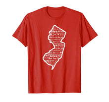 Load image into Gallery viewer, Red for Ed Shirts NJ New Jersey RedForEd Tshirt Gift
