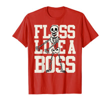 Load image into Gallery viewer, Floss Dance Skeleton Boy Shirt | Floss Like A Boss Halloween