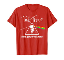 Load image into Gallery viewer, Pink Freud Dark Side Of The Mind Psychology t-shirt