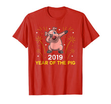 Load image into Gallery viewer, New Year Of The Pig Dabbing Gift 2019 Chinese Tshirt