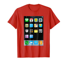 Load image into Gallery viewer, Cell Phone Smartphone Mobile App Halloween Costume T-Shirt