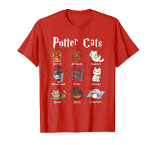 Load image into Gallery viewer, Harry Pawter Cute Kitten Potter Cats T-Shirt For Women