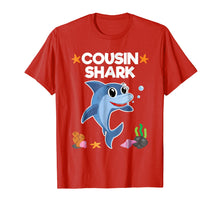 Load image into Gallery viewer, Cousin Shark Shirt Sister Brother Baby Shark Birthday Gift