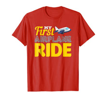 Load image into Gallery viewer, My First Airplane Ride Vacation T-shirt
