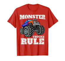 Load image into Gallery viewer, Monster Trucks Rule Shirt Monster Truck T-Shirt for Boys Tee