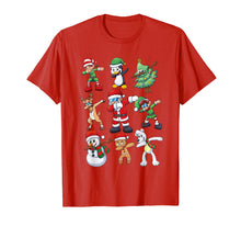 Load image into Gallery viewer, Christmas Shirt for Kids Boys Dabbing Santa Elves Xmas Gift