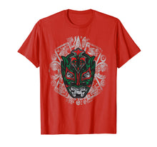 Load image into Gallery viewer, Legends of Lucha Libre Rey Fenix Aztec Calendar T-shirt