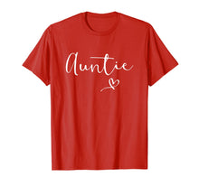 Load image into Gallery viewer, Auntie Christmas Gift For Aunty Aunt Women Birthday T-Shirt-400414