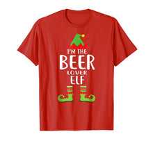 Load image into Gallery viewer, I'm The Beer Lover Elf Matching Family Group Christmas T-Shirt