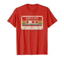 Load image into Gallery viewer, Vintage Best of 1971 48th Birthday Cassette T-Shirt