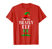 Load image into Gallery viewer, I'm The Brainy Elf Matching Family Pajama Christmas Gift T-Shirt
