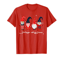Load image into Gallery viewer, Just Hangin' With My Gnomies Funny ugly Sweater Christmas T-Shirt