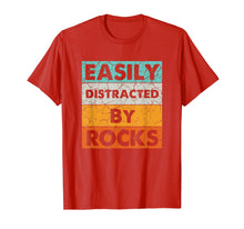 Load image into Gallery viewer, Easily Distracted By Rocks Geologist Costume Gifts T-Shirt-3096313