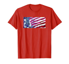 Load image into Gallery viewer, USA Flag Artistic T-Shirt