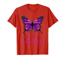 Load image into Gallery viewer, Domestic Violence Awareness Butterfly Costume Ribbon T-Shirt