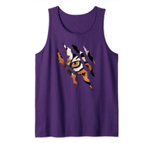 Load image into Gallery viewer, Fearless Tiger Cat Eye Claw Silhouette Tank Top