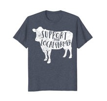 Load image into Gallery viewer, Support Your Local Farmer Shirt Distressed Cow