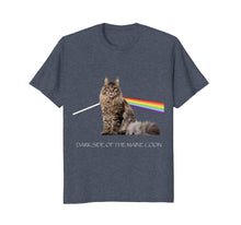 Load image into Gallery viewer, Dark Side Of The Maine Coon Cat Lover T-shirt