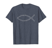 Load image into Gallery viewer, Jesus Fish, Ichthys, Ichthus, Christian Symbol, Music, Choir T-Shirt