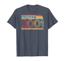 Load image into Gallery viewer, 18th Birthday Gift T Shirt. Classic, Vintage 2001 Shirt.