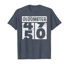 Load image into Gallery viewer, Oldometer Odometer Funny 50th Birthday Gift 50 yrs Old Joke T-Shirt