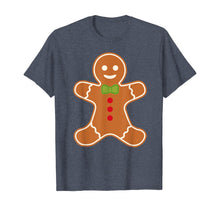 Load image into Gallery viewer, Cookie Gingerbread Cookie Man Apparel, Christmas Mens Boys T-Shirt