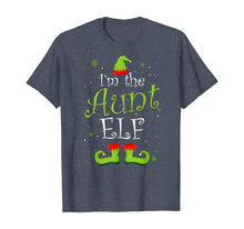 Load image into Gallery viewer, I'm The Aunt Elf Christmas Group Matching Family Xmas Gift T-Shirt
