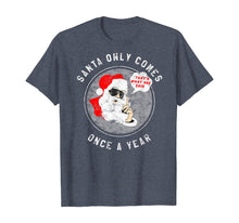 Load image into Gallery viewer, Christmas Santa Funny Xmas Christmas July Holiday Party Joke T-Shirt