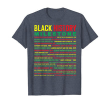 Load image into Gallery viewer, Black History Month Milestone African American Men Women T-Shirt-937980