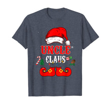 Load image into Gallery viewer, Funny Uncle Claus Santa Hat Christmas T-Shirt