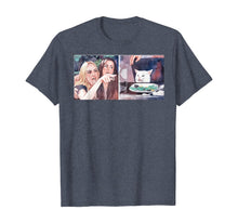Load image into Gallery viewer, Woman yelling at table dinner cat meme dank meme T-Shirt