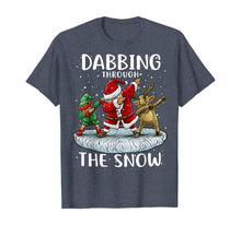 Load image into Gallery viewer, Santa Dabbing Through The Snow Funny Christmas Boys Kids T-Shirt