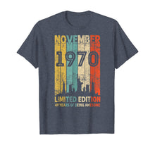 Load image into Gallery viewer, Vintage November 1970 Shirt 49 Years Old 1970 Birthday Gift T-Shirt